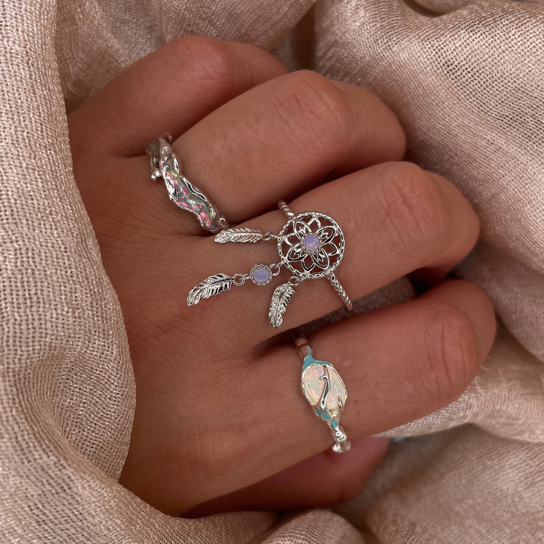 Magic Tide 925 Sterling Silver Ring