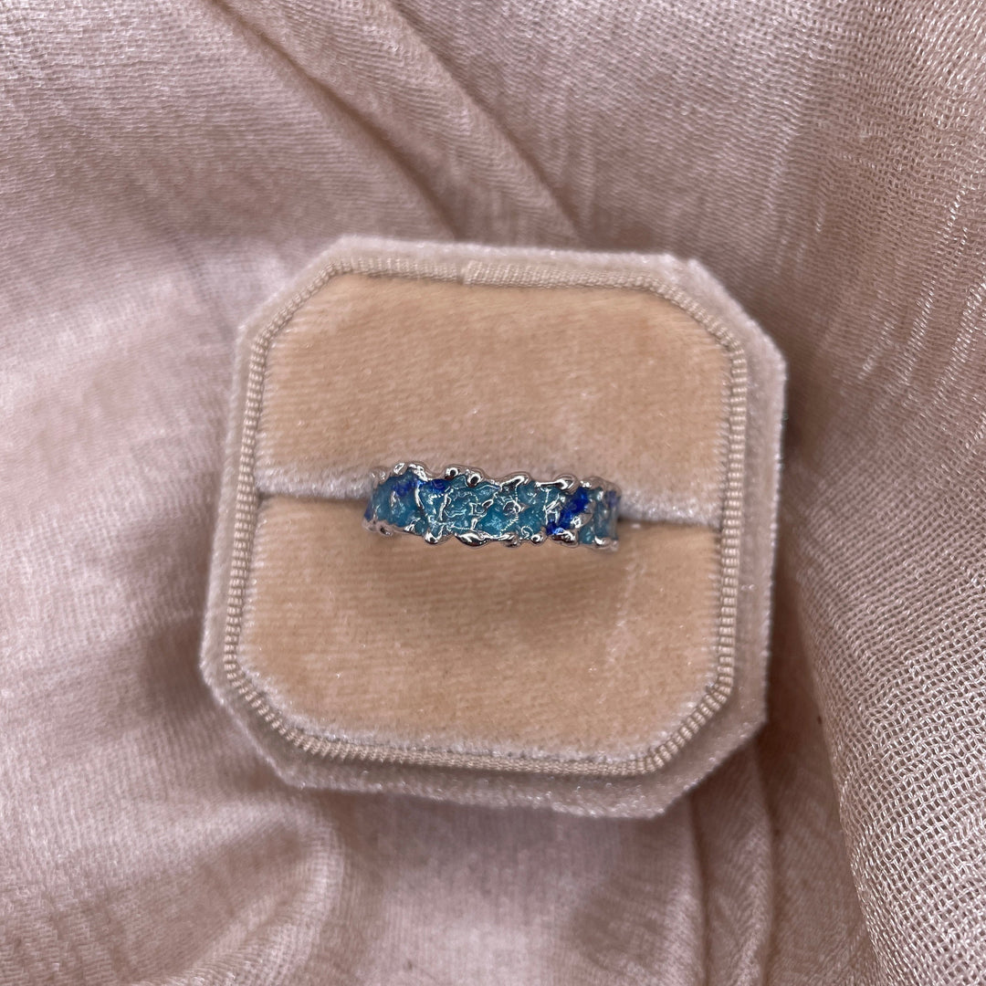 Ocean Edge Crest 925 Sterling Silver Ring