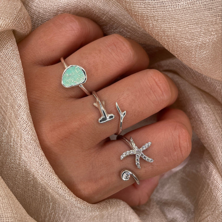 Hammerhead Shark 925 Sterling Silver Ring