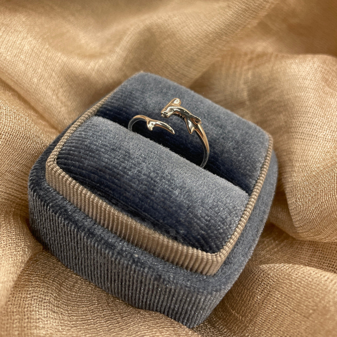 Hammerhead Shark 925 Sterling Silver Ring