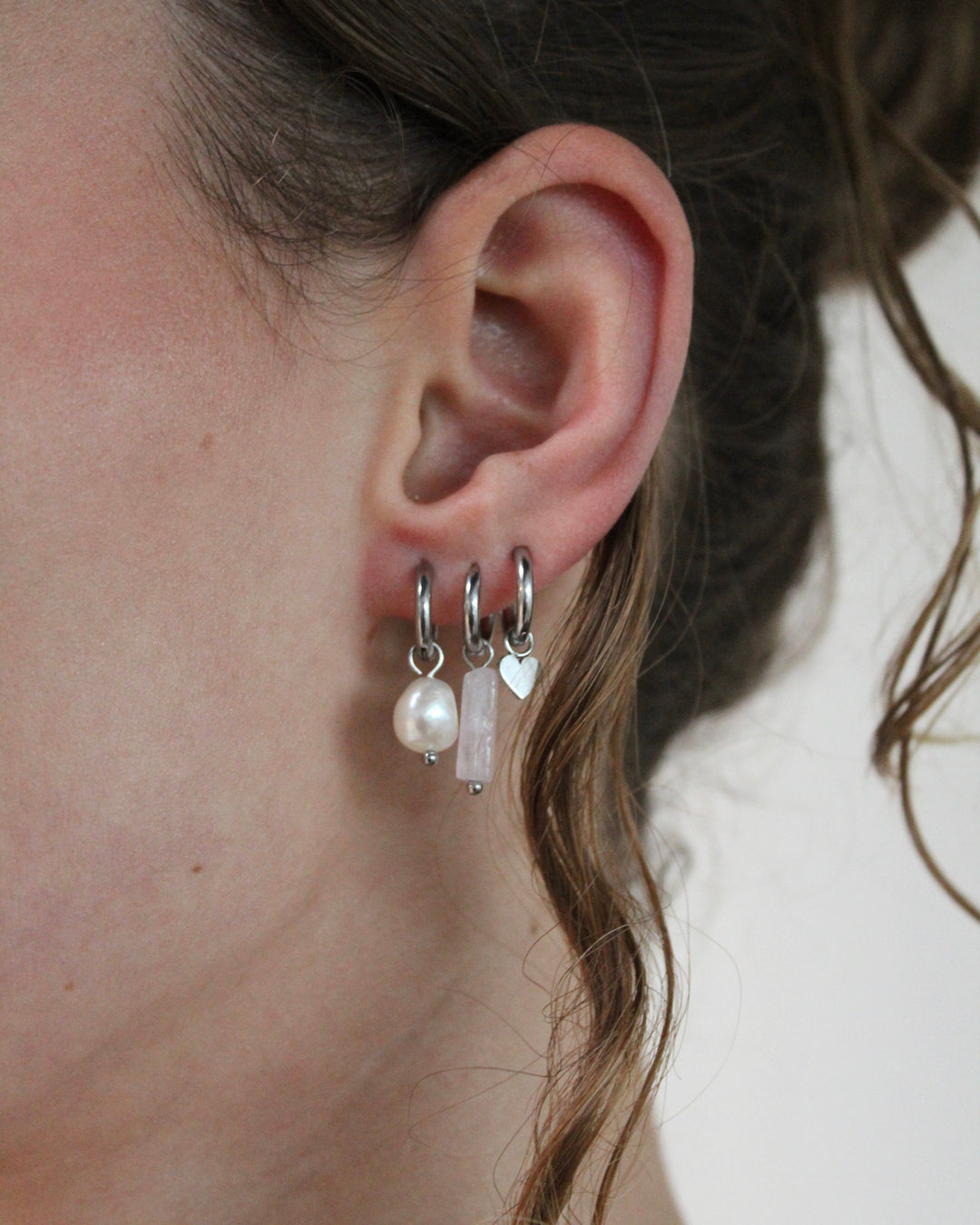 Little Heart - Earrings - Stainless Steel