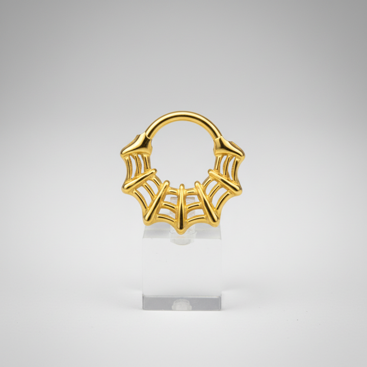 SPIDER WEB SEPTUM RING (1 PC)