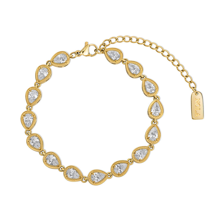 Ivy | Elegant Leaf Detail Bracelet