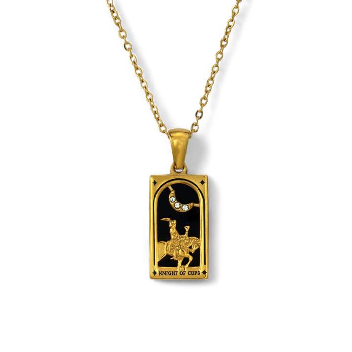 Knight of Cups Tarot Necklace