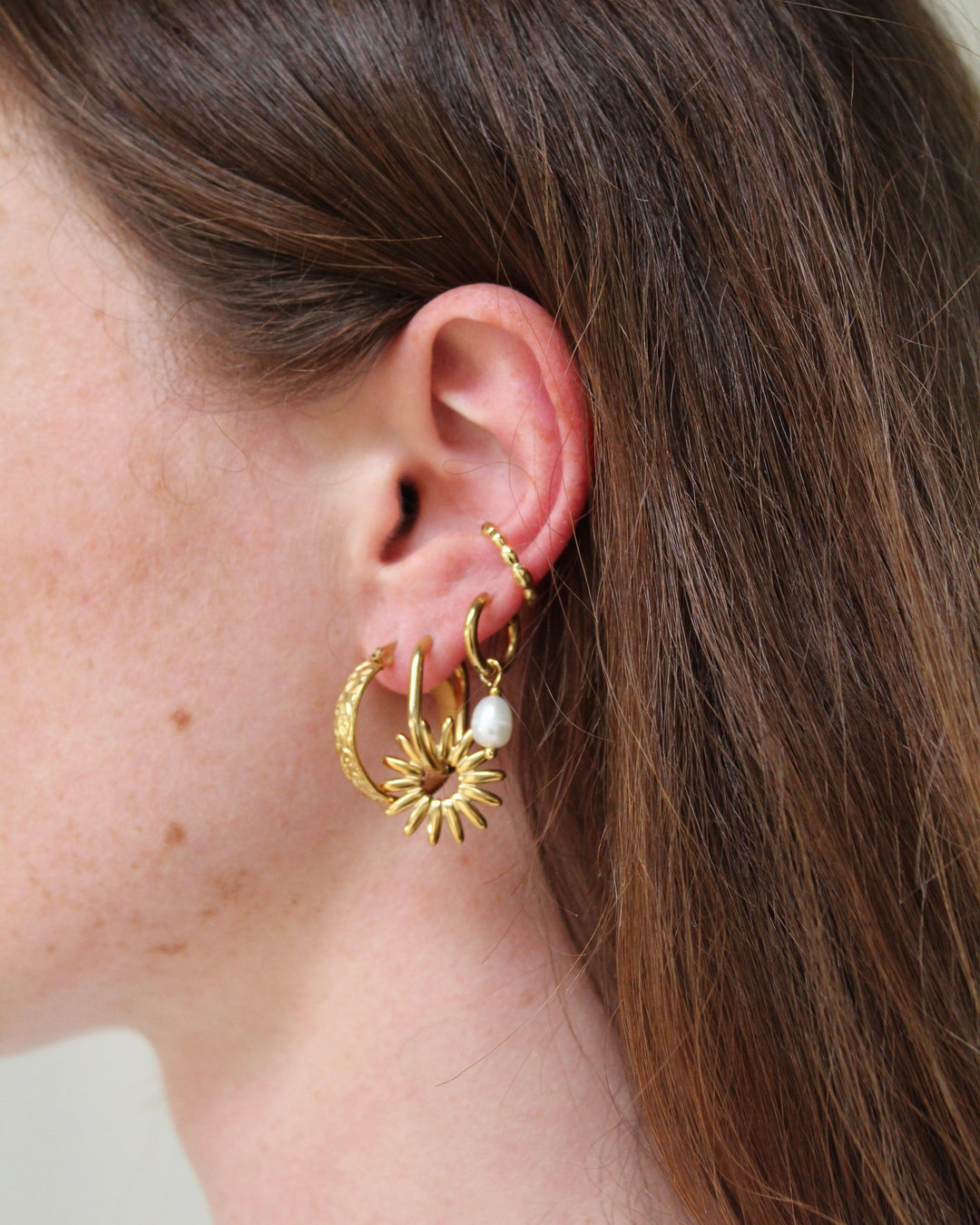 Perle De Mer - Earrings - Stainless Steel