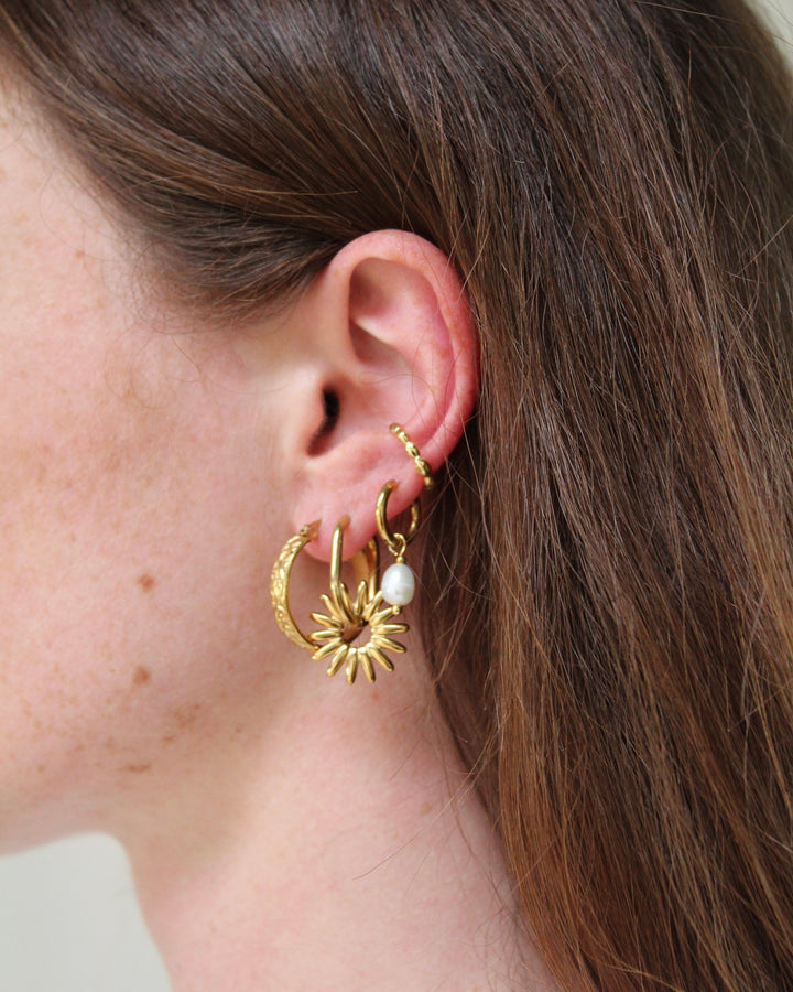 Perle De Mer - Earrings - Stainless Steel