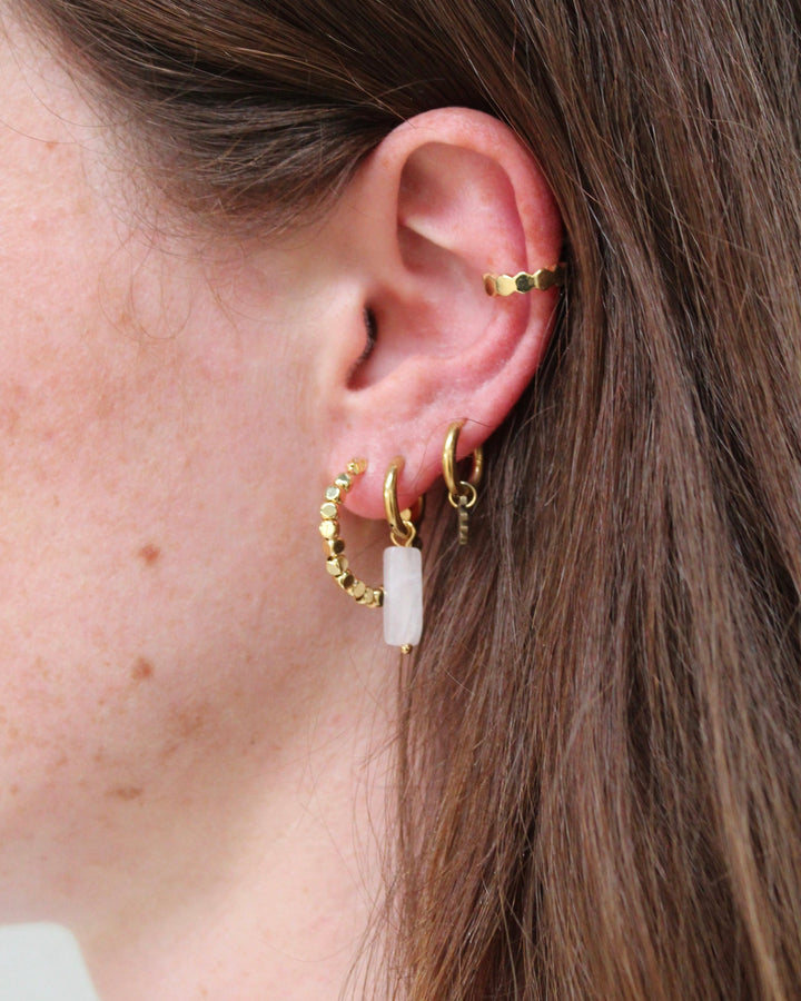 Round Circle - Earrings - Stainless Steel