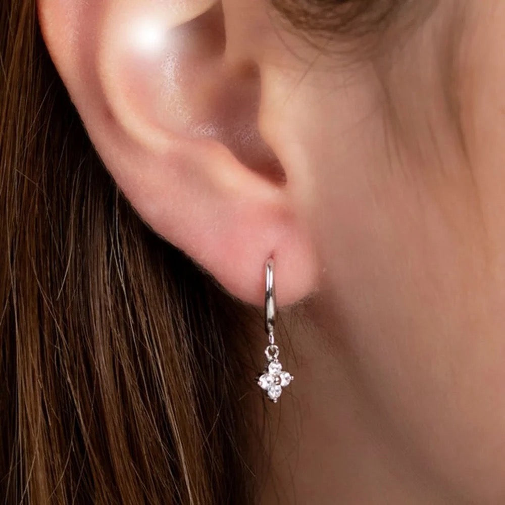 Lucky Clover Earrings Set