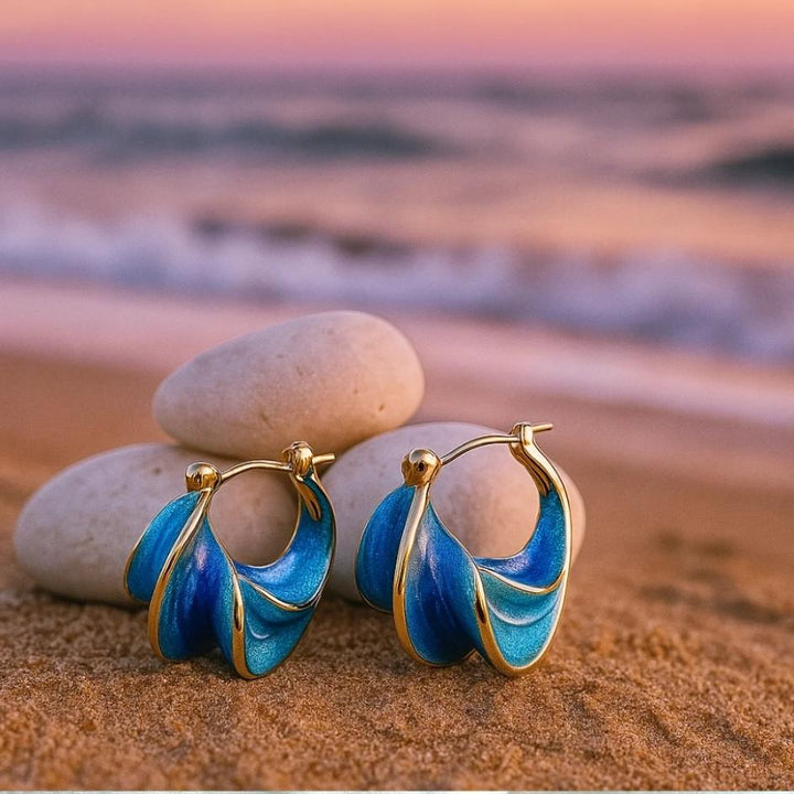 Delaya | Enamelled Waves of the Morning