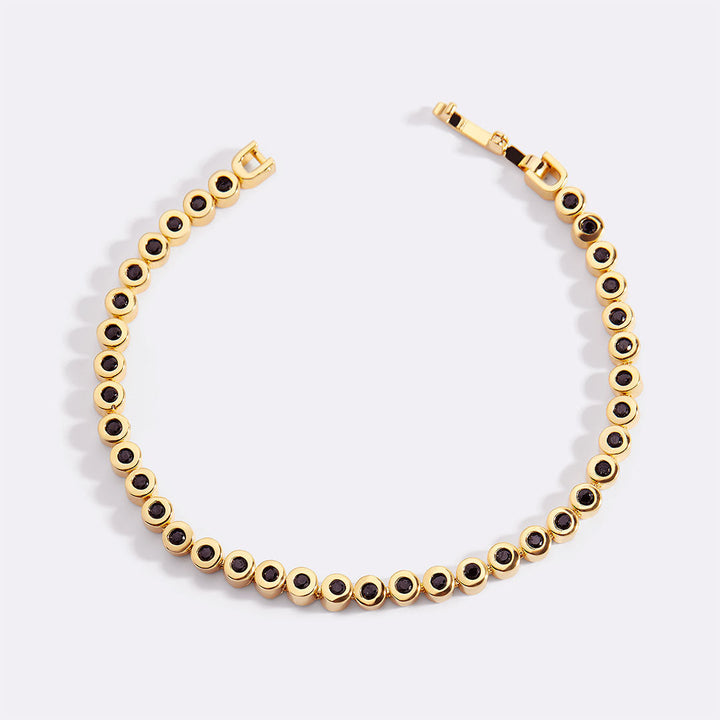 Black Gemstone Bracelet