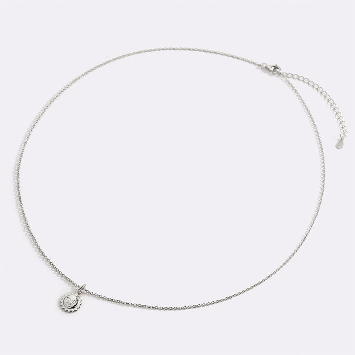 Sun Charm Pendant Necklace