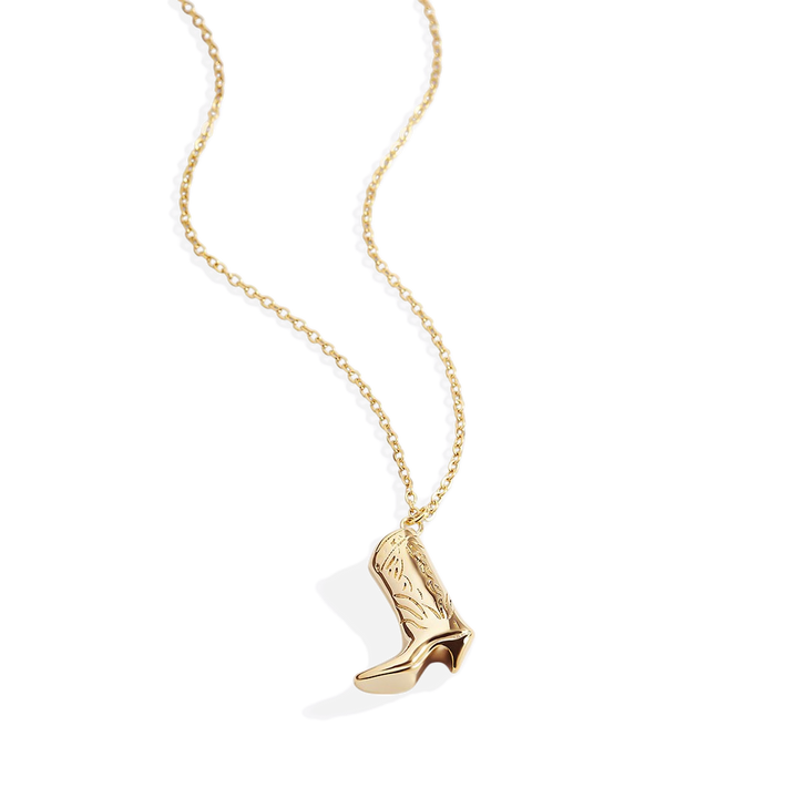 Cowboy Boot Necklace