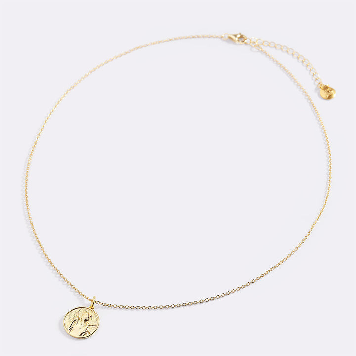 Greek Goddess Pendant Necklace