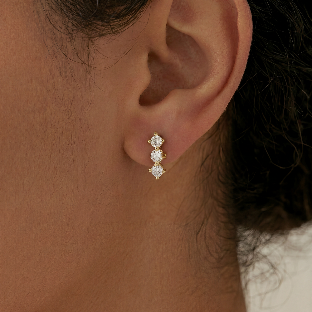 DAINTY CIRCLE EARRINGS (PAIR)