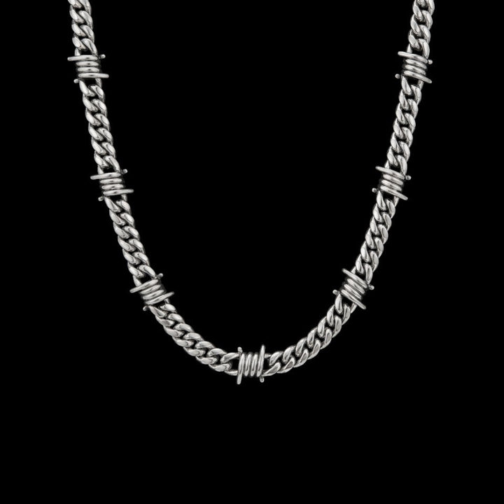 9mm Barb Wire Cuban Chain