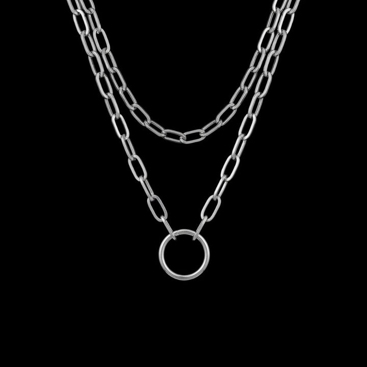 Layered O-Chain Necklace