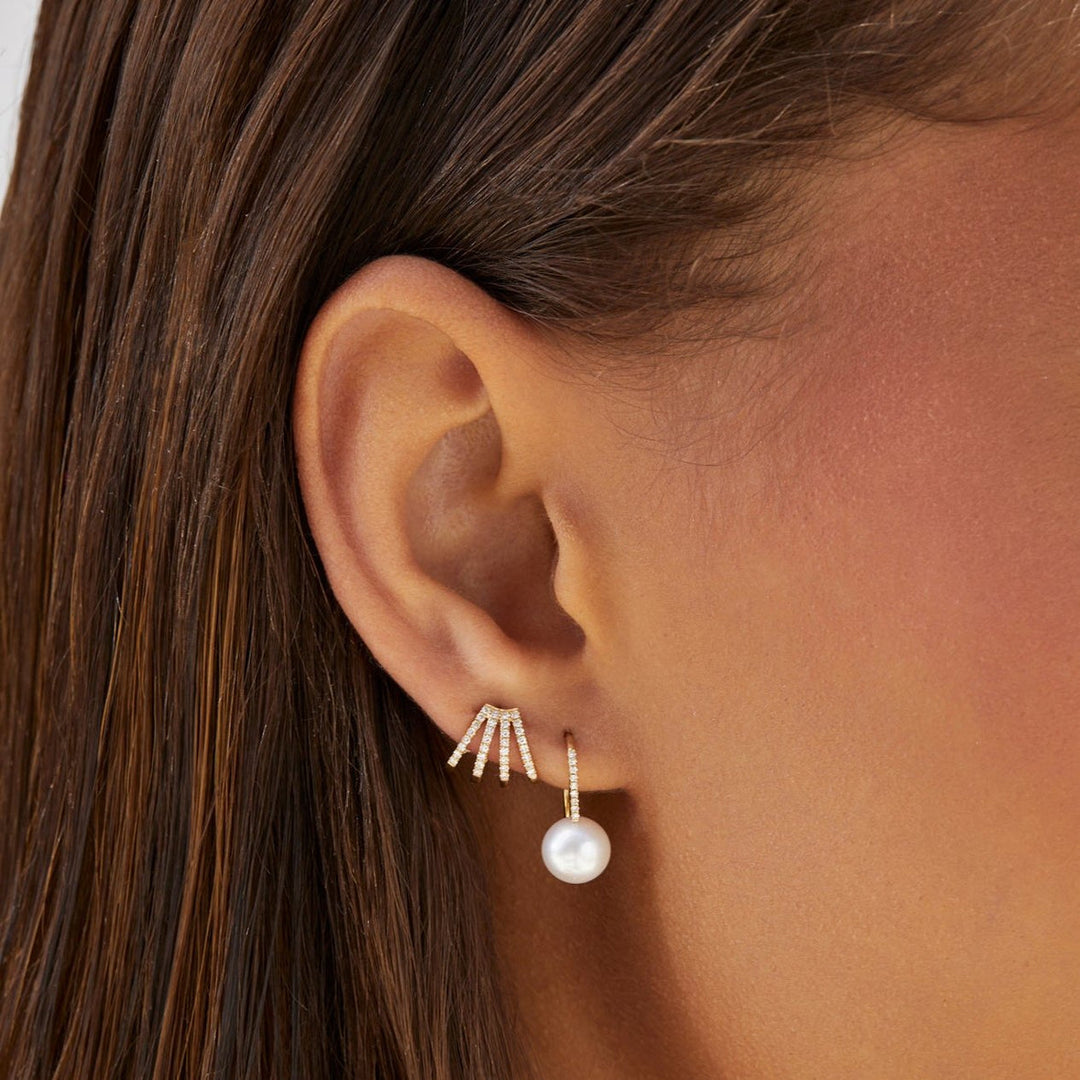 Multi Hoop Huggie Earrings