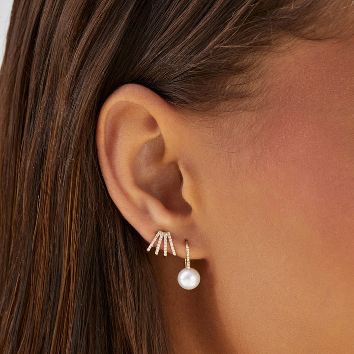 Multi Hoop Huggie Earrings