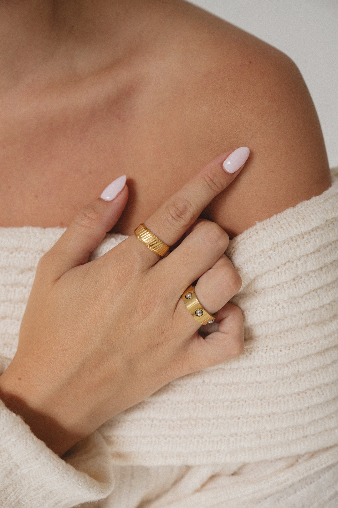 Victoria | Bold Sculpted Statement Ring