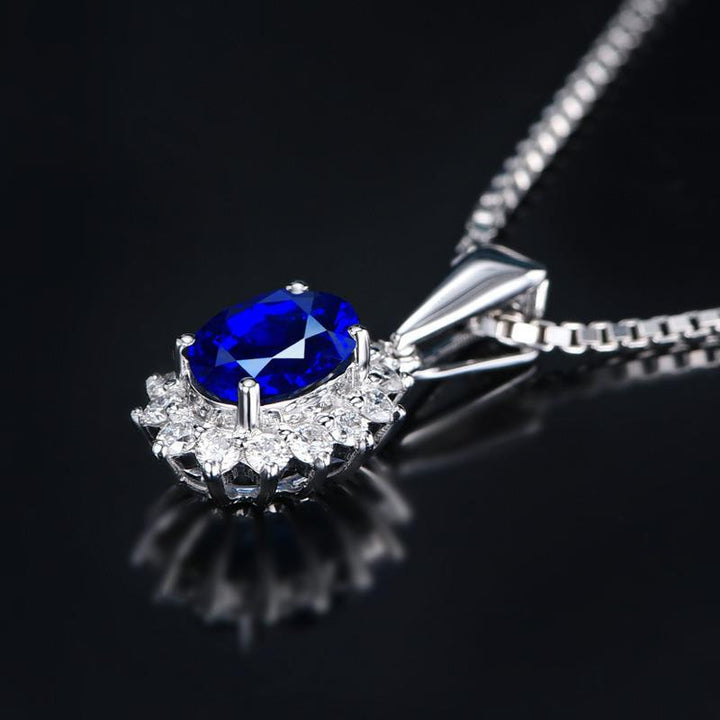 Blue Sapphire Fashion Pendant