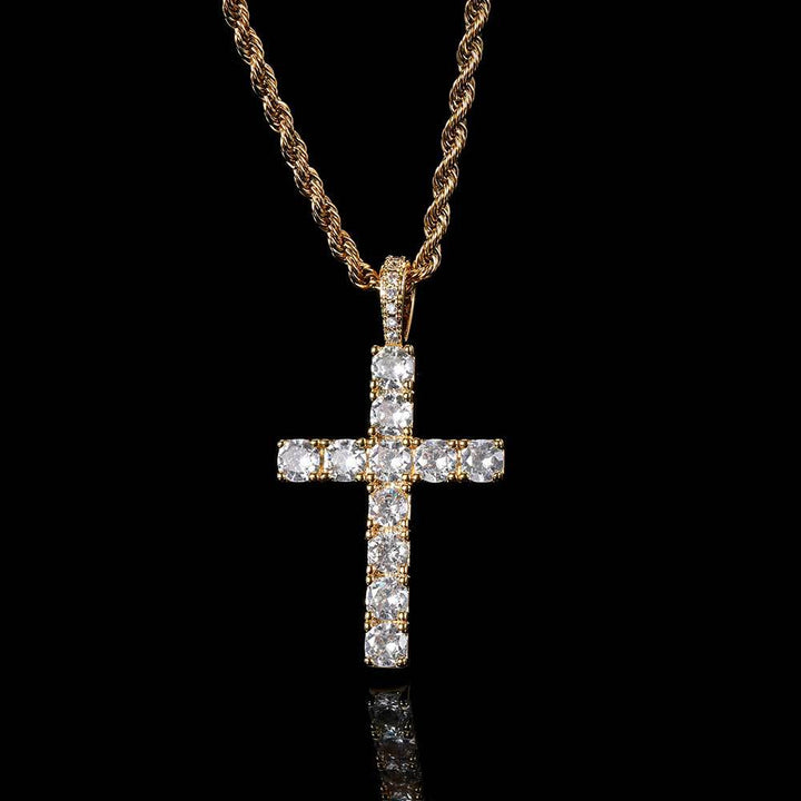 Necklace with a Cross | Gold