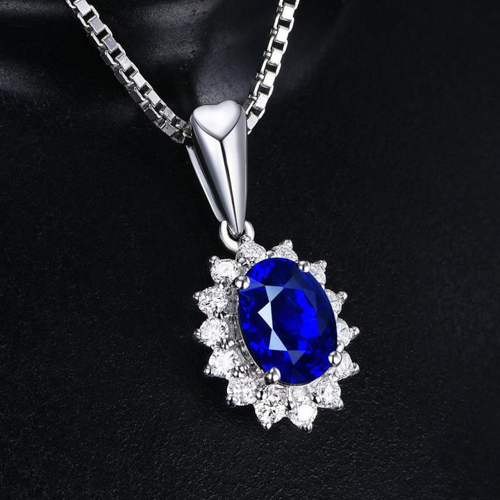 Blue Sapphire Fashion Pendant