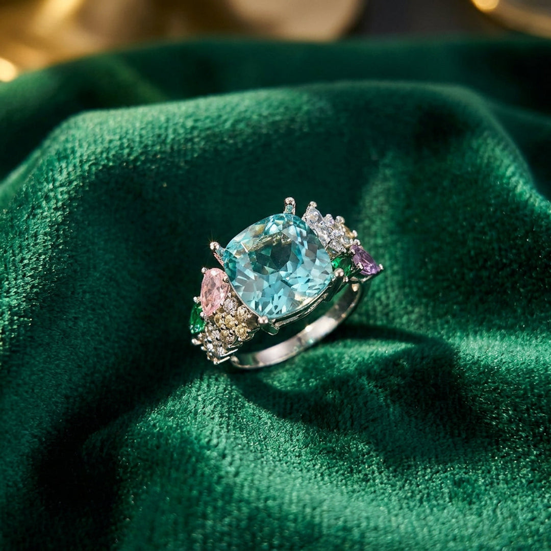 Ocean Crystal Royale Ring