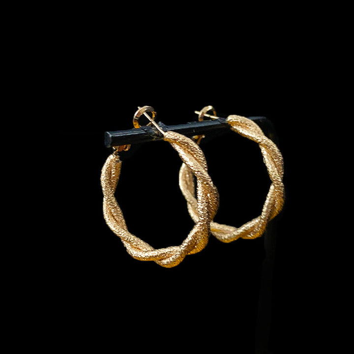 Minimalist Style Hoop Earrings