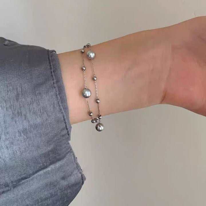 Freshwater Pearl Weaving Bracelet