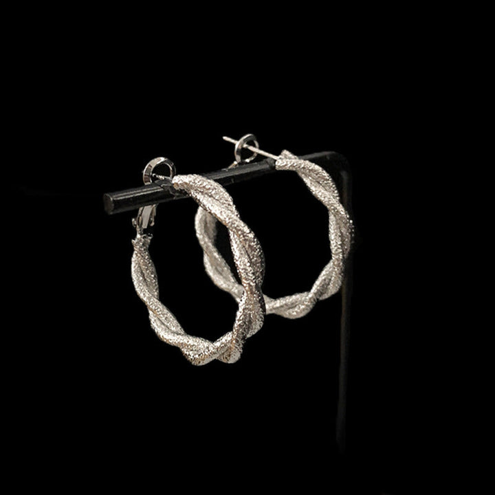 Minimalist Style Hoop Earrings