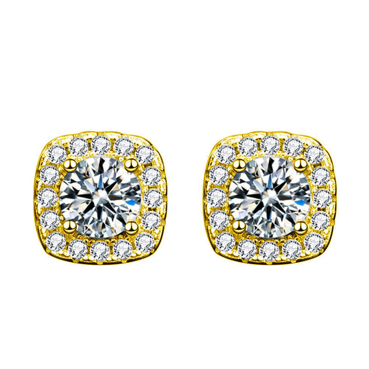 Glennis | Gold Elegant Earrings