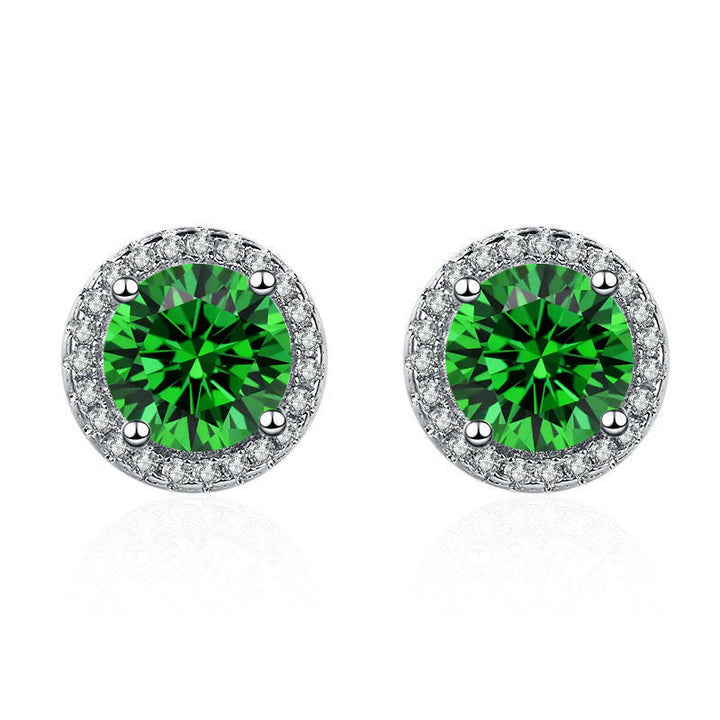 Antonia | Earrings | Emerald Green