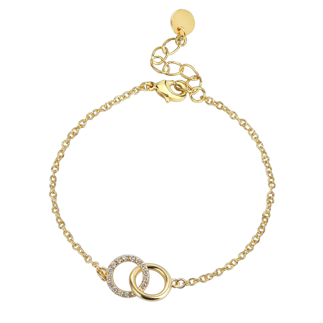 For Love- We Are Forever Linked Together Circle Bracelet