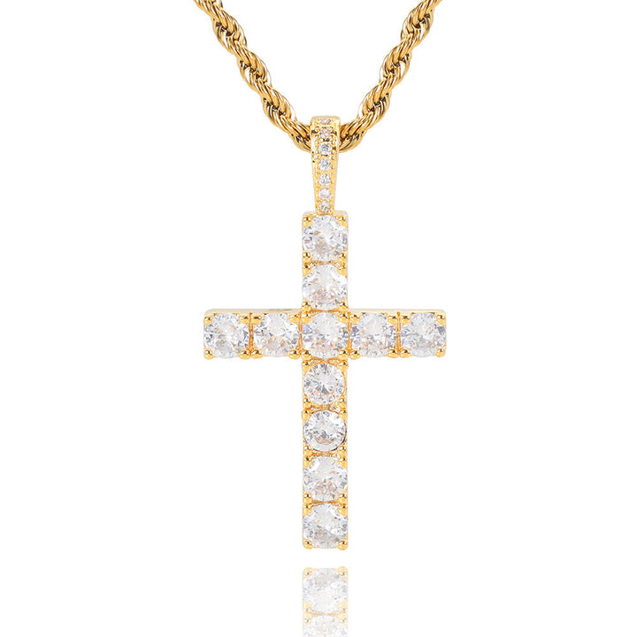 Necklace with a Cross | Gold