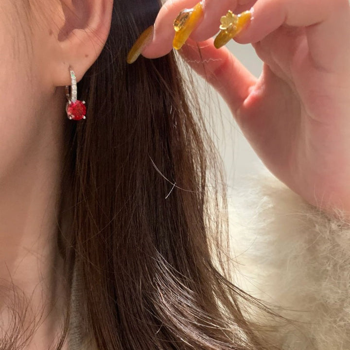 Annika | Earrings | Ruby