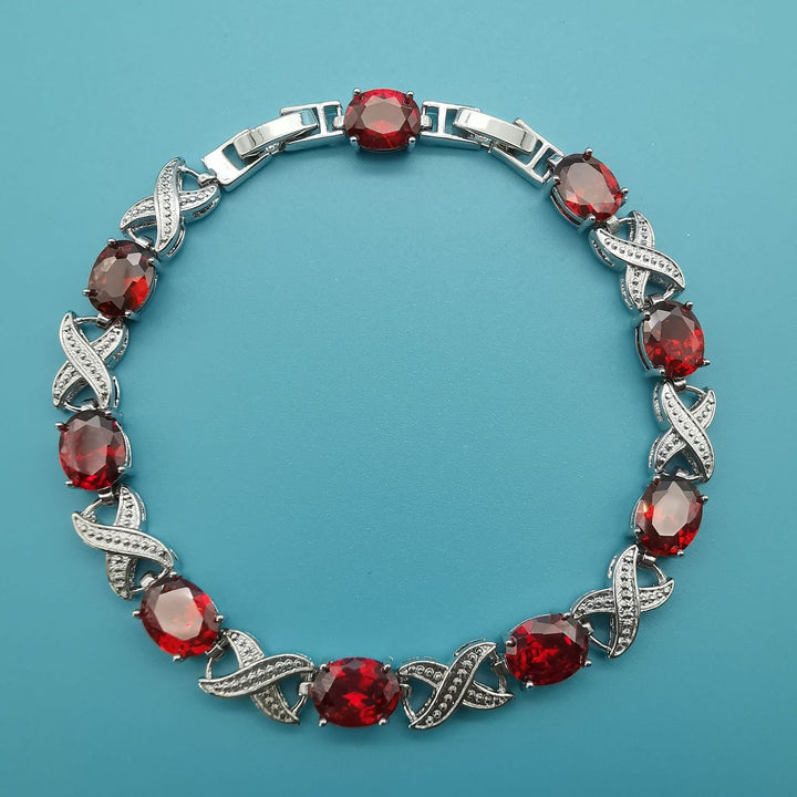 Claudia | Bracelet | Ruby