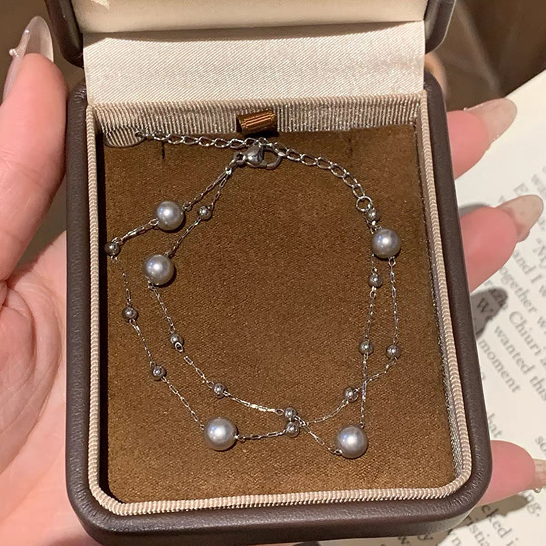 Freshwater Pearl Weaving Bracelet