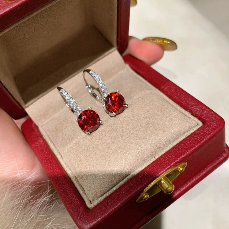 Annika | Earrings | Ruby