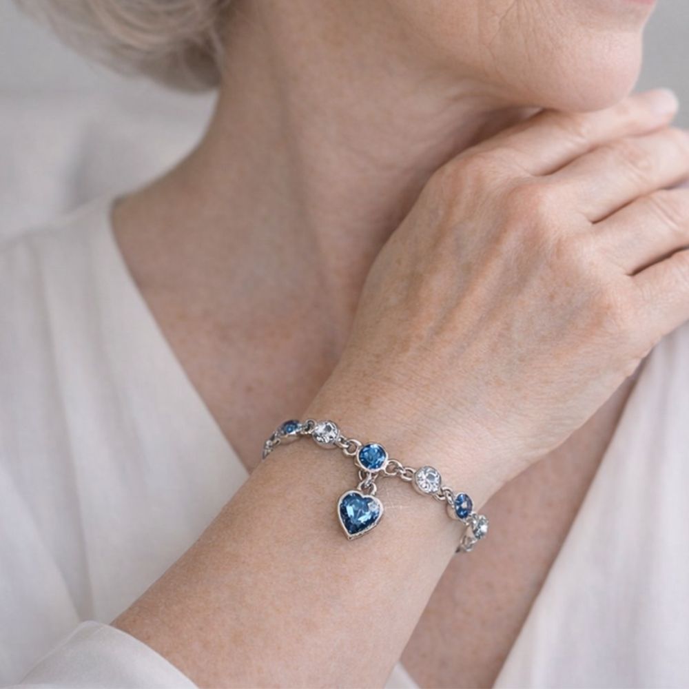 Ocean Heart Glow Bracelet