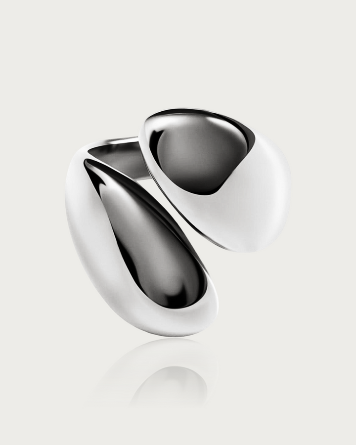 Organic Shape Wrap Around Ring
