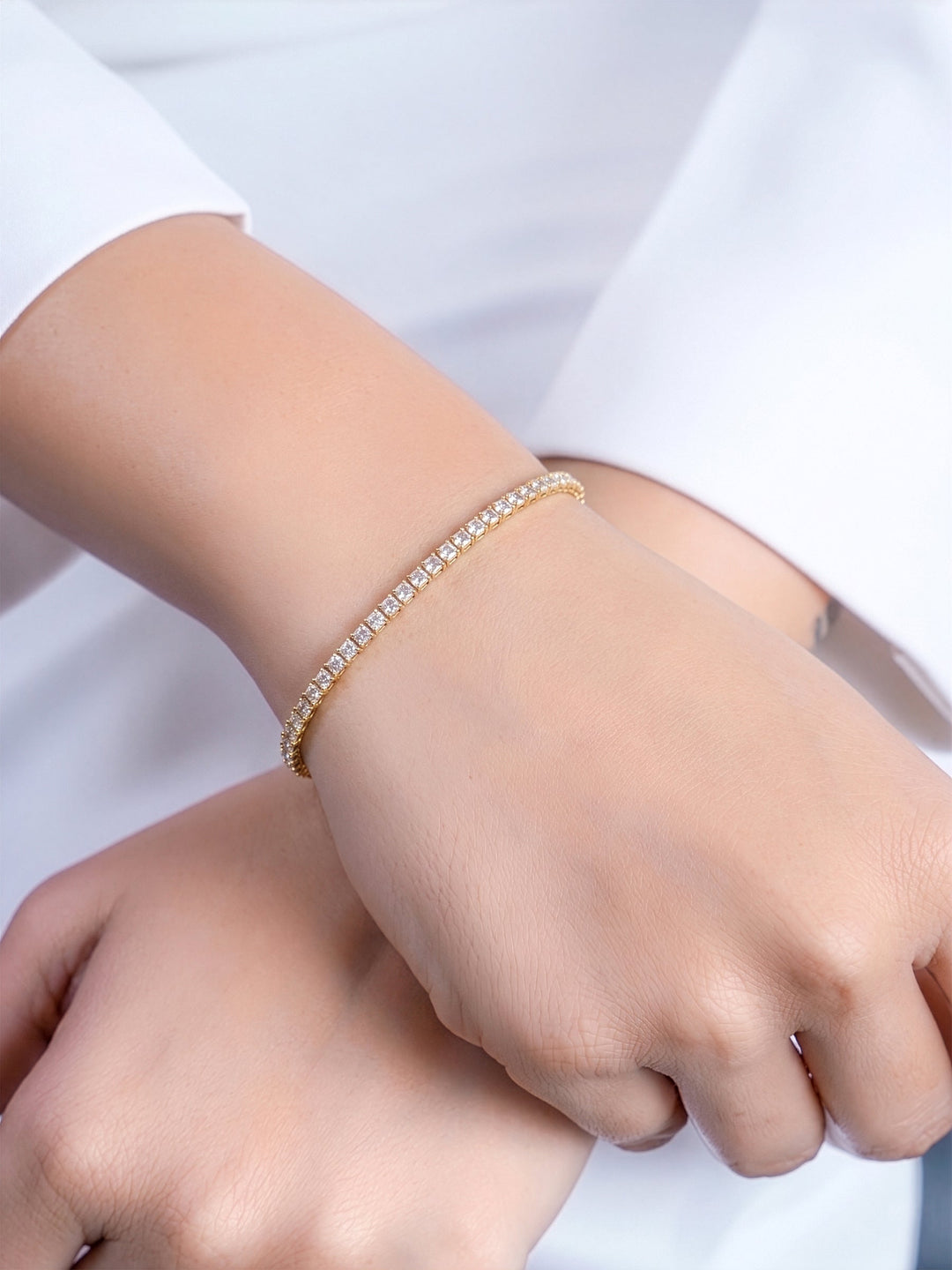 Otis 14K Gold Plated Women's Bracelet