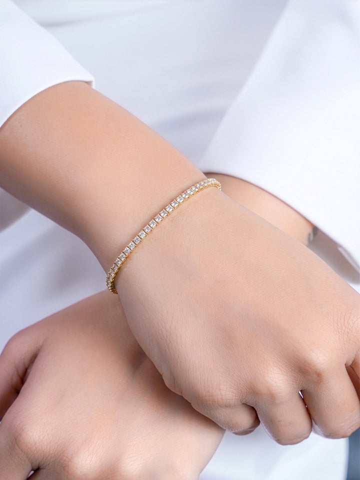 Otis 14K Gold Plated Women's Bracelet