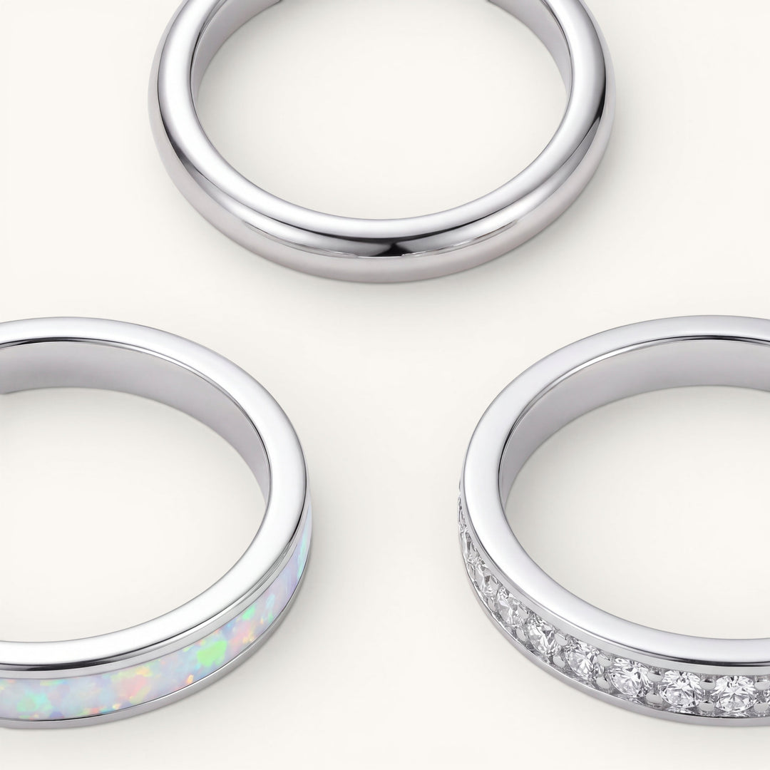 Luxe Toe Ring Set Silver