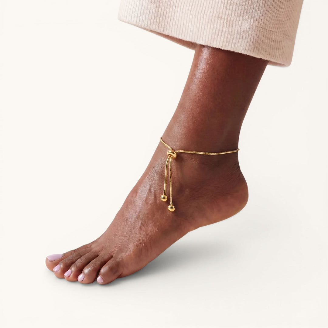 Drop Anklet Gold