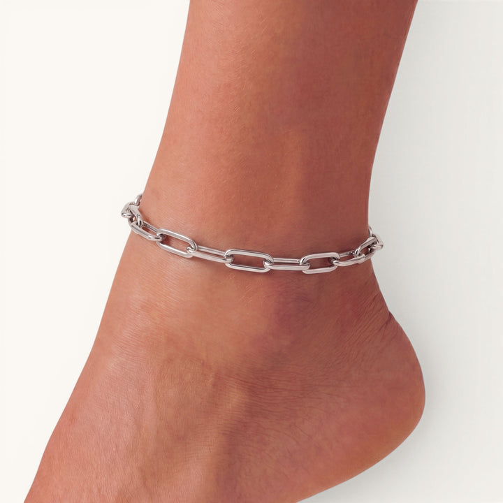 Bar Anklet Silver