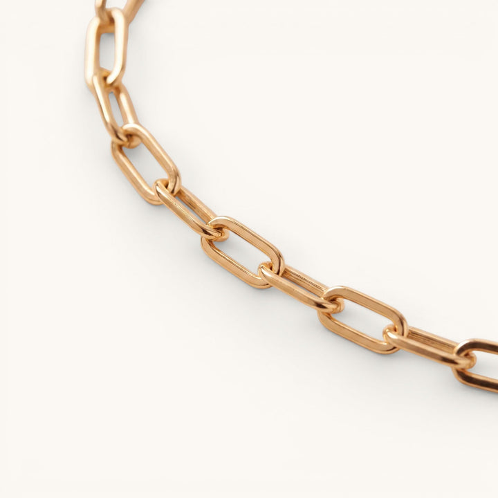 Bar Anklet Gold