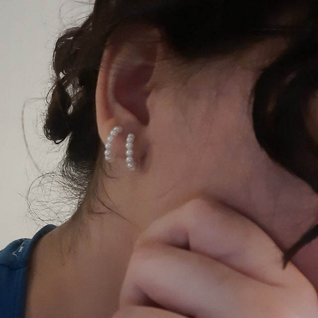 Pearl Hoops