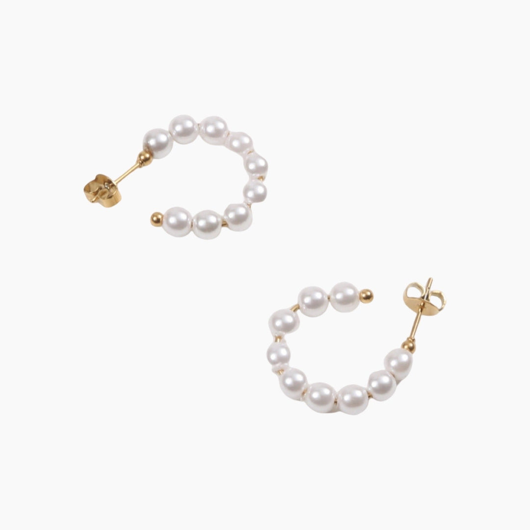 Pearl Hoops