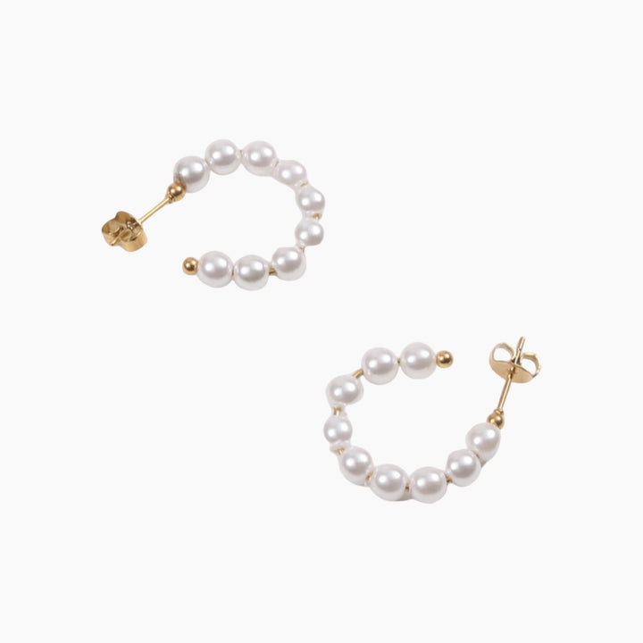 Pearl Hoops
