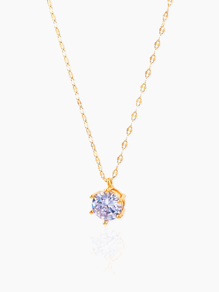 Perennial Solitaire Necklace